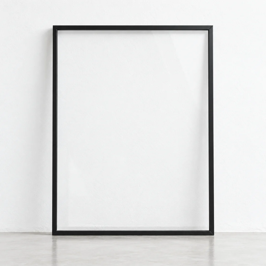 Black gallery frame