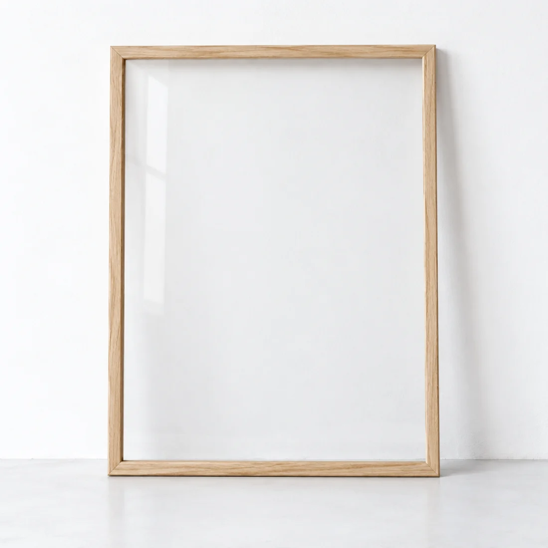 Oak picture frame